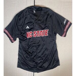 NWT NEW Men's Adidas Nc State Wolfpack‎ Replica ACC Baseball Jersey XL $100